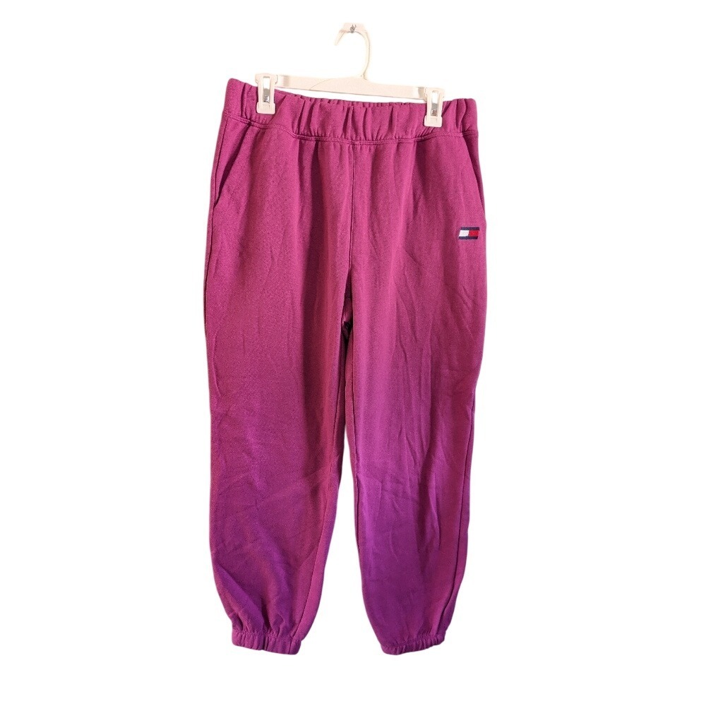 Tommy Hilfiger Sport Magenta Jogger Sweatpants Women's Large